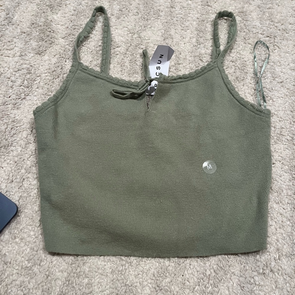 PacSun sage Green Tank Top - Picture 3 of 4